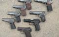 Porównanie popularnych rosyjskich pistoletów: PM, PMM, APS, TT, PJa, PSS (fot. Karden)