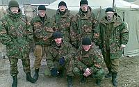 Członkowie jednostki Witjaź w kurtkach Razwiedczyk produkcji SPOSN. (fot: Roman Stepanow - militaryphotos.net)